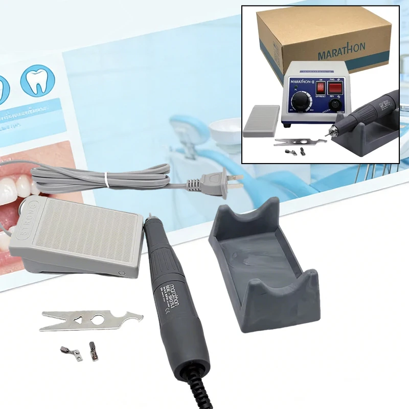 Dental Micromotor Marathon 35K RPM N3 Lab Polisher Kit H37L1 Handpiece 110V-220V High Torque
Dental Micromotor Marathon 35K RPM N3 Lab Polisher Kit H37L1 Handpiece 110V-220V High Torque