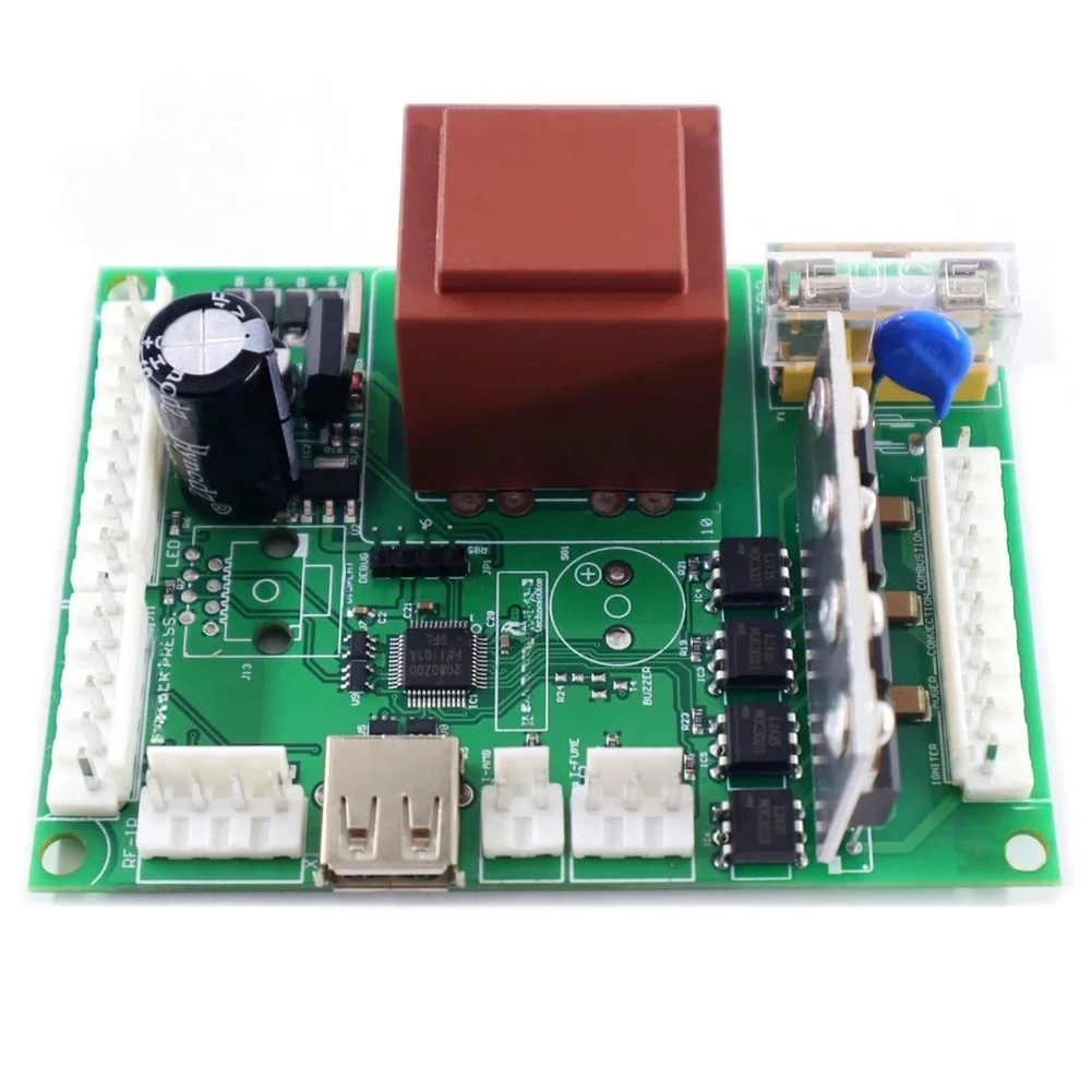 Stove Control Board Main Control Board Control Module Aluminum Housing Easy Replacement OEM Compatible For PelPro PP130
Stove Control Board Main Control Board Control Module Aluminum Housing Easy Replacement OEM Compatible For PelPro PP130