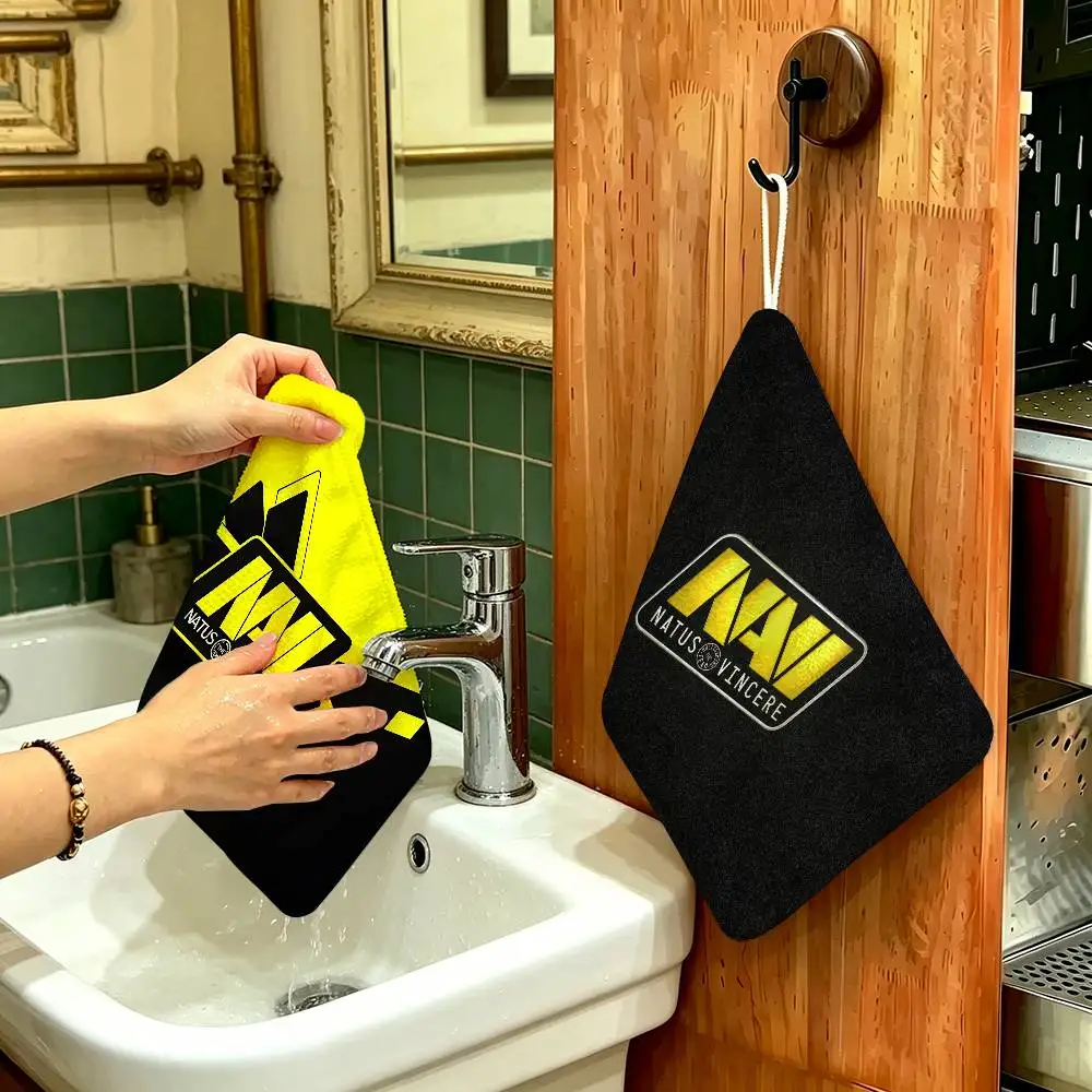 Navi Natus Vincere Logo Hanging Style Hand Wiping Towel, Polyester Cotton, Anti-fade For Indoor Kitchen Living Room
Navi Natus Vincere Logo Hanging Style Hand Wiping Towel, Polyester Cotton, Anti-fade For Indoor Kitchen Living Room