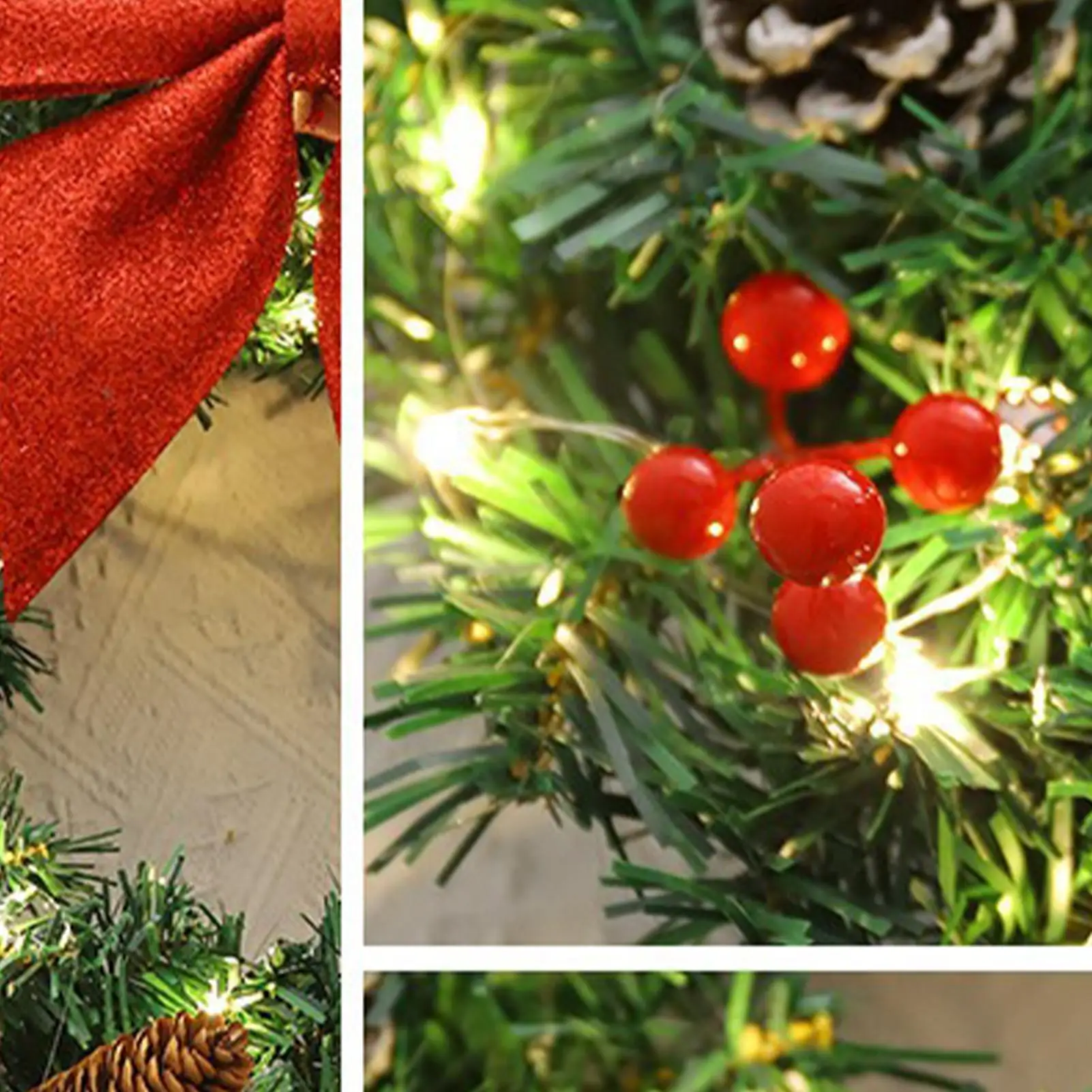 Рождественский венок Искусственный сезонный венок Всепогодные рождественские украшения для мантии Камин Шкаф Сельский дом Крыльцо
Рождественский венок Искусственный сезонный венок Всепогодные рождественские украшения для мантии Камин Шкаф Сельский дом Крыльцо