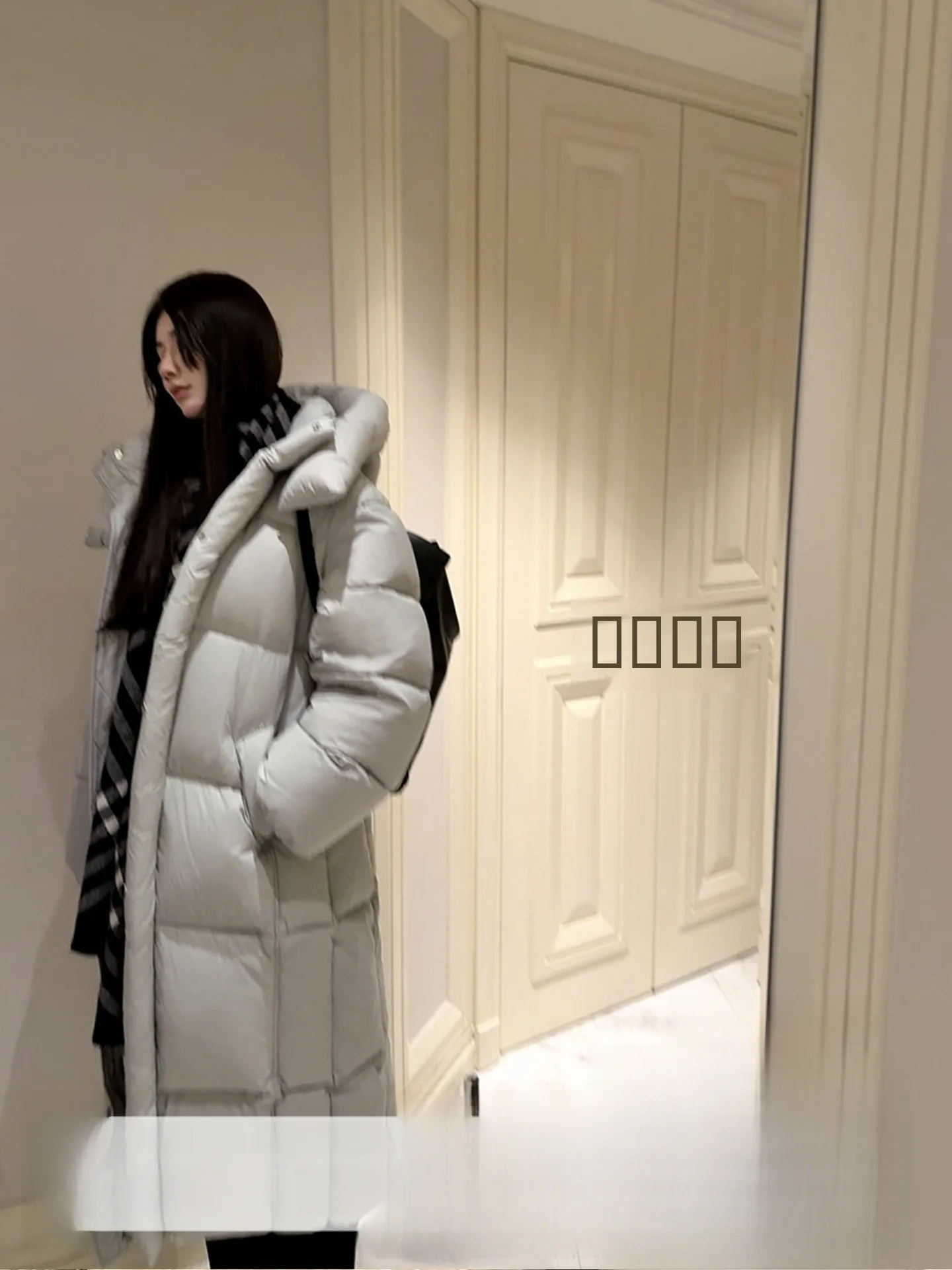 Silver ey Long Ultra-Thi down Jaet Women's Padded Coat Korean Sle Removable Hood White Du Feather Warm Winter Coat
Silver ey Long Ultra-Thi down Jaet Women's Padded Coat Korean Sle Removable Hood White Du Feather Warm Winter Coat