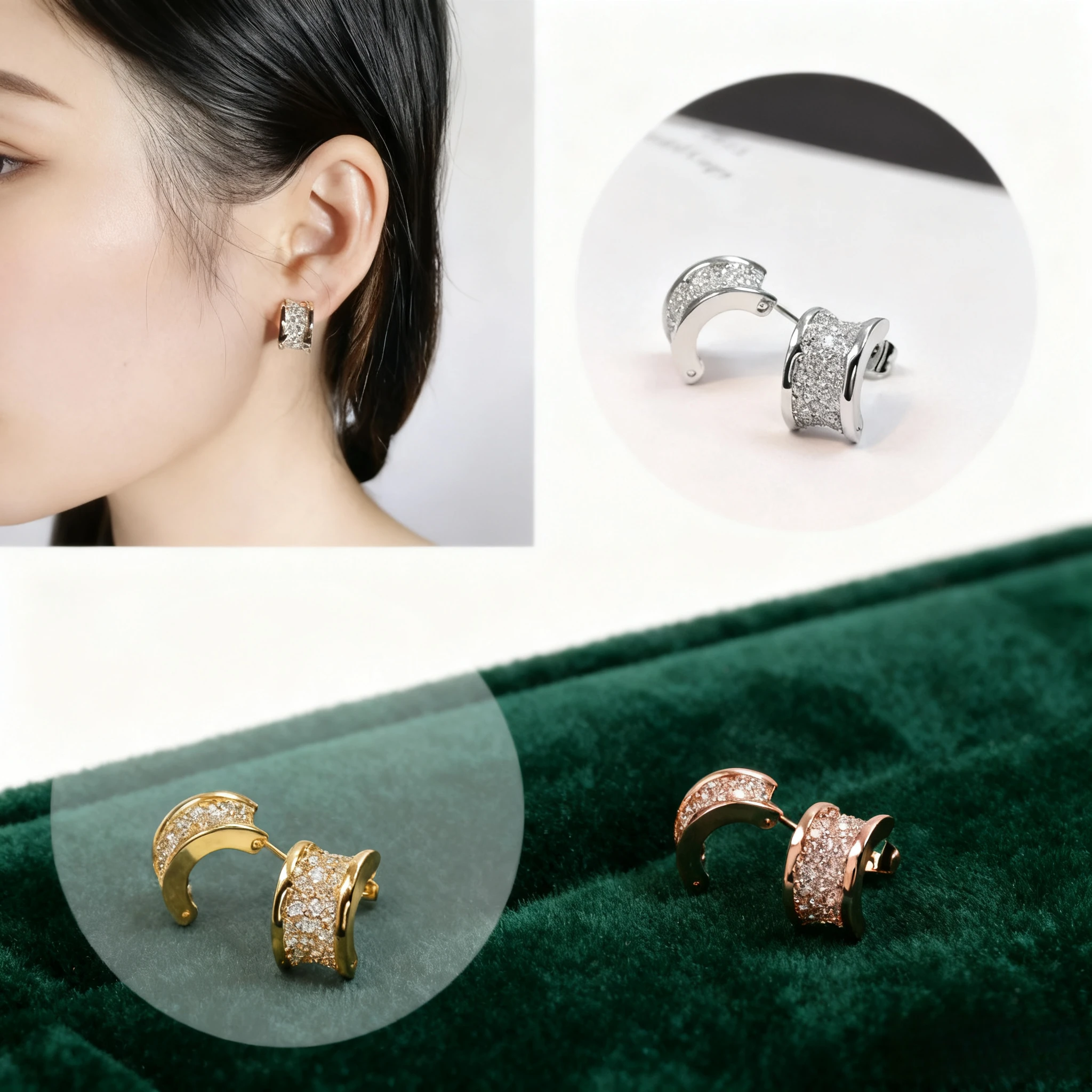 2025 Trendy Jewelry Classic Hot Selling Exquisite Earrings Fashionable Luxury Women's Jewelry Festival Banquet Wedding Gifts
2025 Trendy Jewelry Classic Hot Selling Exquisite Earrings Fashionable Luxury Women's Jewelry Festival Banquet Wedding Gifts