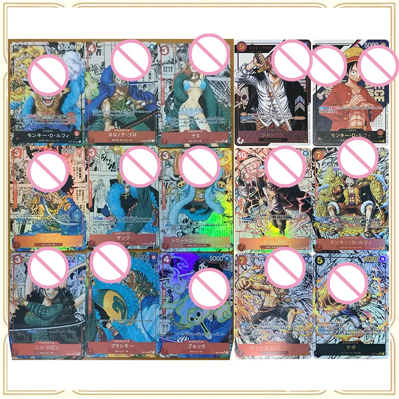 Anime DIY ACG Shanks Roronoa Zoro Sanji Sabo Nico Robin Boys Battle Game Toys Christmas Birthday Gift Collectible Cards
Anime DIY ACG Shanks Roronoa Zoro Sanji Sabo Nico Robin Boys Battle Game Toys Christmas Birthday Gift Collectible Cards