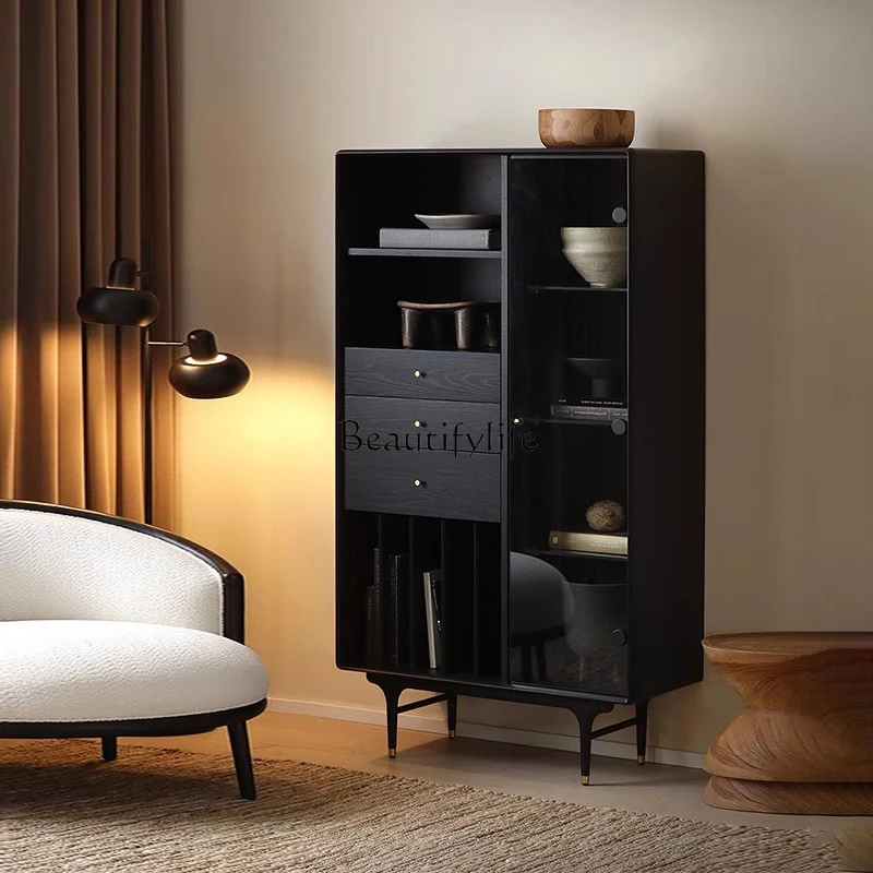 American solid wood locker small apartment integrated wall Nordic display cabinet
American solid wood locker small apartment integrated wall Nordic display cabinet