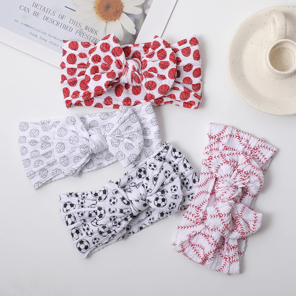 16pc/lot Football Basket Ball Prints Nylon Baby Headband Turban Newborn Ribbed Cable Knit Bow Nylon Headband Kid Girls Headwraps
16pc/lot Football Basket Ball Prints Nylon Baby Headband Turban Newborn Ribbed Cable Knit Bow Nylon Headband Kid Girls Headwraps