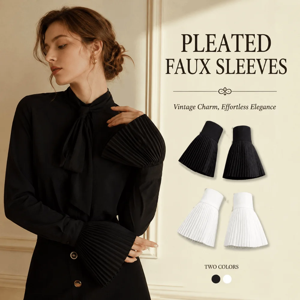 Ruffles Pleated Detachable Cuffs Chiffon Ruched Lace Fake Sleeves Cuff White Hand Wrist Cuffs Fake Flared Sleeves
Ruffles Pleated Detachable Cuffs Chiffon Ruched Lace Fake Sleeves Cuff White Hand Wrist Cuffs Fake Flared Sleeves