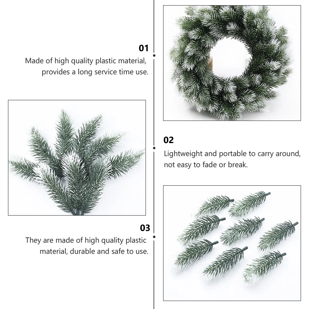 20pcs Christmas Tree Decorative Pine Picks Diy Artificial Pine Sticks Green Lightweight For Wedding Home Office Festival
20pcs Christmas Tree Decorative Pine Picks Diy Artificial Pine Sticks Green Lightweight For Wedding Home Office Festival