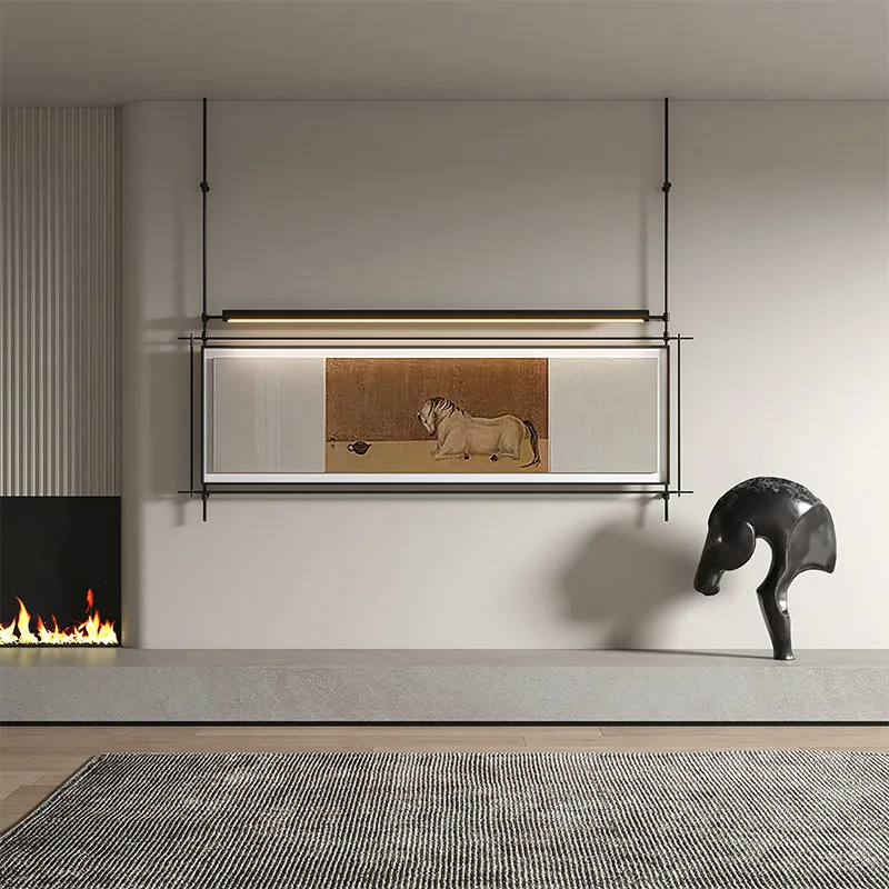 New Chinese landscape painting wall light painting decorative painting wall lamp restaurant private room hotel villa pa
New Chinese landscape painting wall light painting decorative painting wall lamp restaurant private room hotel villa pa