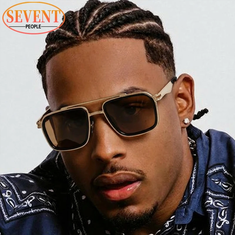 Vintage Steampunk Square Sunglasses Men 2026 Luxury Brand Trendy Metal Frame Sun Glasses For Male Classic Outdoor Shades UV400
Vintage Steampunk Square Sunglasses Men 2026 Luxury Brand Trendy Metal Frame Sun Glasses For Male Classic Outdoor Shades UV400