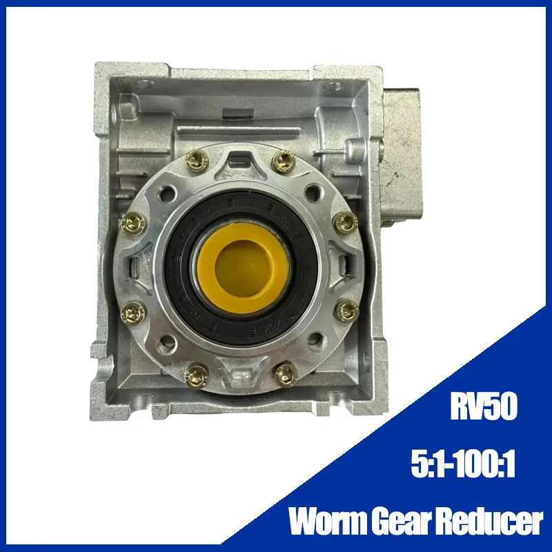 speed ratio 5: 1-100:1 RV50 Worm Gear Reducer Square Flange NMRV050 Reducer Gearbox Input Hole 14mm For 60mm Servo Motor
speed ratio 5: 1-100:1 RV50 Worm Gear Reducer Square Flange NMRV050 Reducer Gearbox Input Hole 14mm For 60mm Servo Motor