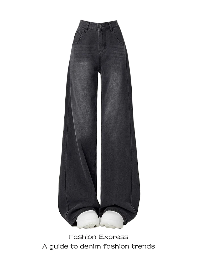 Женские джинсы с низкой талией и широкими штанинами, прямые, в пол, осенне-зимние, новые, в американском ретро-стиле
Женские джинсы с низкой талией и широкими штанинами, прямые, в пол, осенне-зимние, новые, в американском ретро-стиле