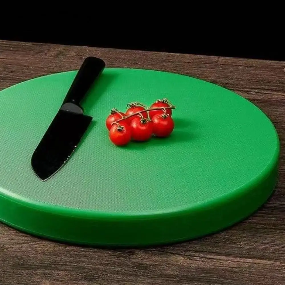 Thick Design Plastic Cutting Board Stain Resistant Double-sided Usable Round Chopping Block High Temperature Resistance
Thick Design Plastic Cutting Board Stain Resistant Double-sided Usable Round Chopping Block High Temperature Resistance
