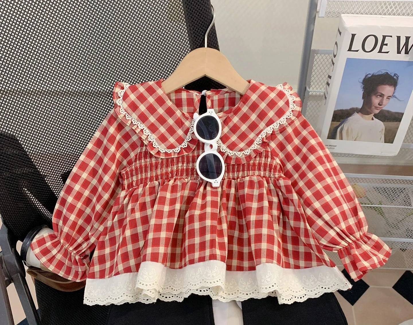 Girls Shirt Autumn 2025 New Childrens Fashionable and Versatile Doll Blouse Toddler Clothes Baby Girl Plaid Top
Girls Shirt Autumn 2025 New Childrens Fashionable and Versatile Doll Blouse Toddler Clothes Baby Girl Plaid Top