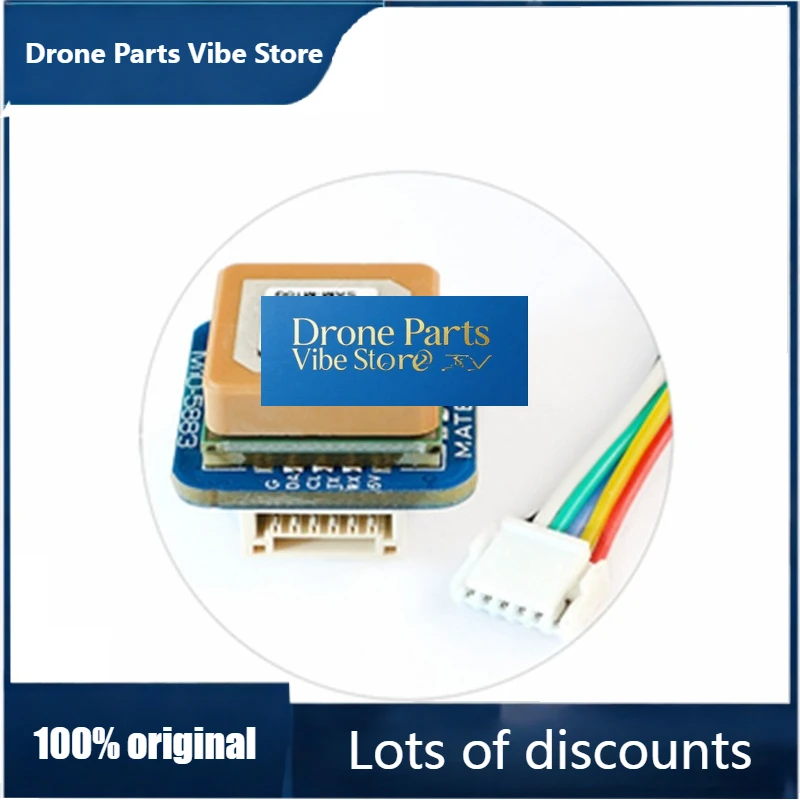 Drone PartsMATEK GNSS & COMPASS M10Q-5883 FPV Racing Drone Flight Controller GPS
Drone PartsMATEK GNSS & COMPASS M10Q-5883 FPV Racing Drone Flight Controller GPS