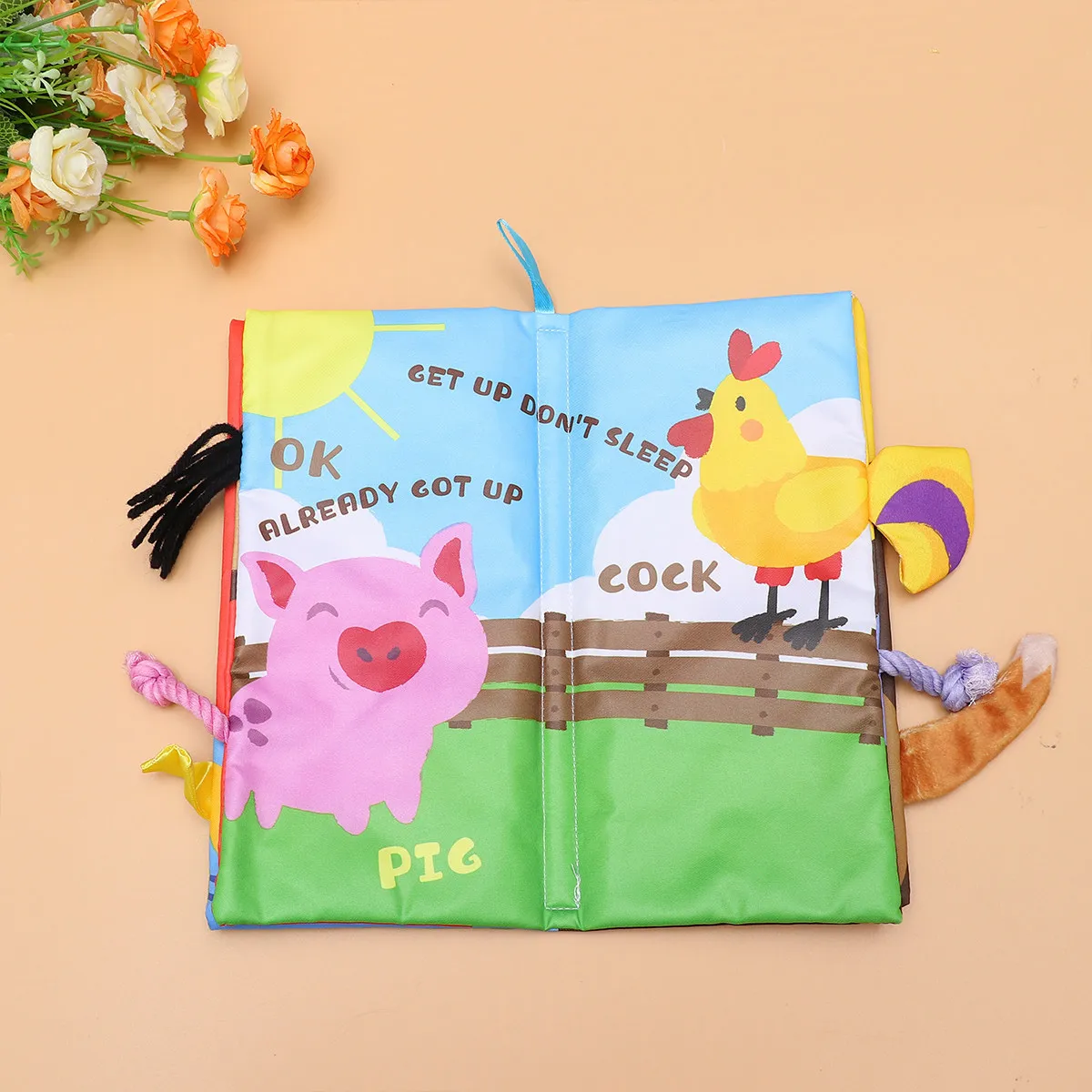 Early Childhood Enlightenment Book Baby Books Toy Education Cloth from Birth Children Cartoon
Early Childhood Enlightenment Book Baby Books Toy Education Cloth from Birth Children Cartoon