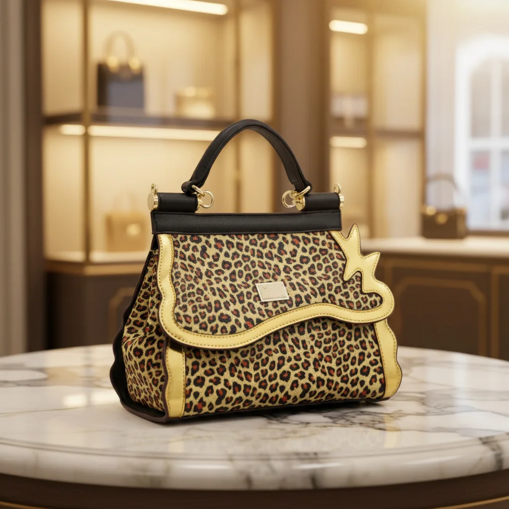 2026 Luxury Leopard Print Women Handbag European Style Trim Shoulder Bag Hot Selling Ladies Fashion Tote Bag
2026 Luxury Leopard Print Women Handbag European Style Trim Shoulder Bag Hot Selling Ladies Fashion Tote Bag