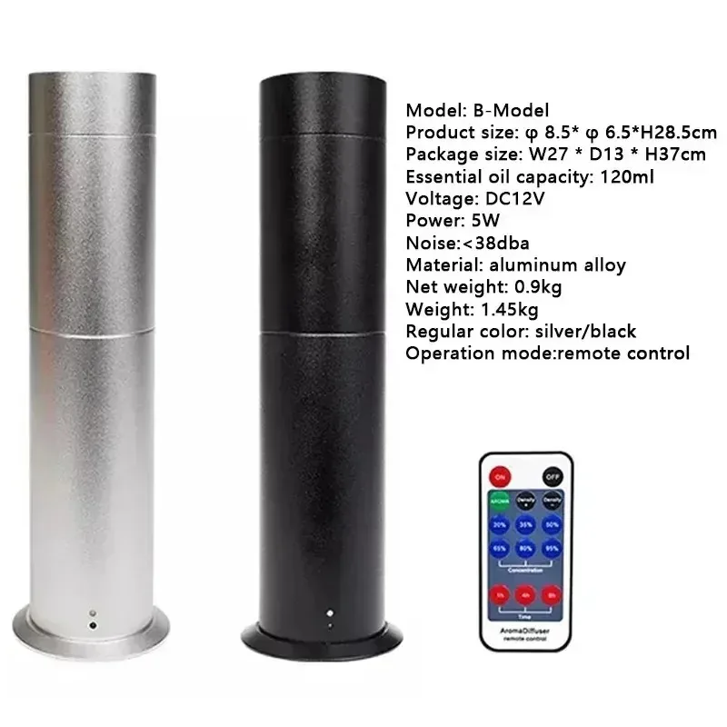 12V 5W 120ml 200m³ Essential Oil Diffuser Aromatherapy Oils Nebulizing Diffusion System Fragrance Diffuser Hotel Scent Machine
12V 5W 120ml 200m³ Essential Oil Diffuser Aromatherapy Oils Nebulizing Diffusion System Fragrance Diffuser Hotel Scent Machine