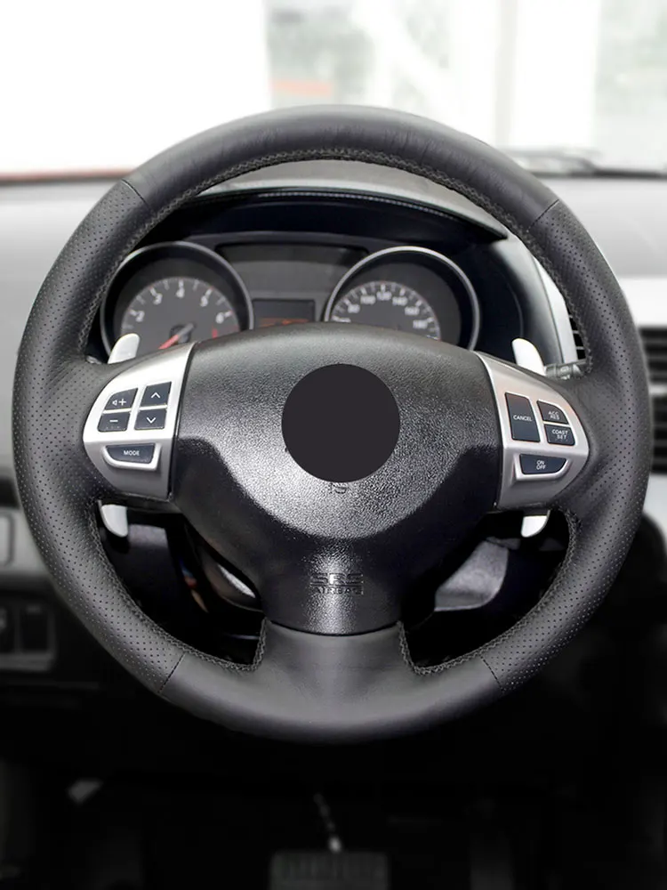 Черный кожаный чехол на руль автомобиля для Mitsubishi Lancer X 2007-2015 Outlander 2006-2013 ASX 2010-13 Pajero Sport 2008-2016
Черный кожаный чехол на руль автомобиля для Mitsubishi Lancer X 2007-2015 Outlander 2006-2013 ASX 2010-13 Pajero Sport 2008-2016