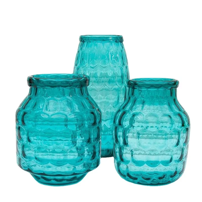 Mediterranean Modern Simple Water Cube Honeycomb Blue Dot Glass Vase Home Decoration Desktop Craft Ornament
Mediterranean Modern Simple Water Cube Honeycomb Blue Dot Glass Vase Home Decoration Desktop Craft Ornament