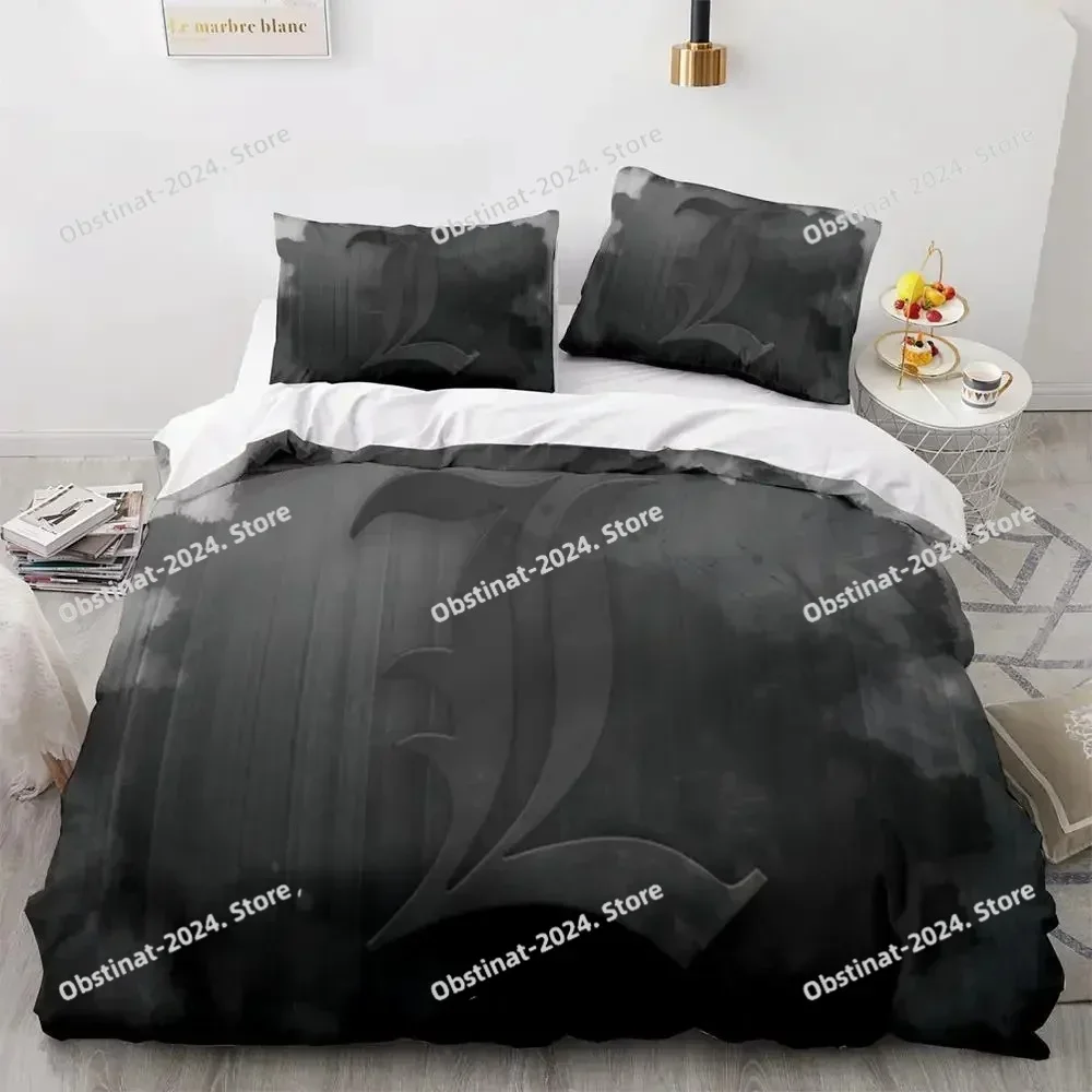 Death Note Bedding Set Printed Comforter Quilt Bed Cover Duvet Cover Pillow Case 3 Pieces Sets Kids Adult Size Anime Death Note
Death Note Bedding Set Printed Comforter Quilt Bed Cover Duvet Cover Pillow Case 3 Pieces Sets Kids Adult Size Anime Death Note