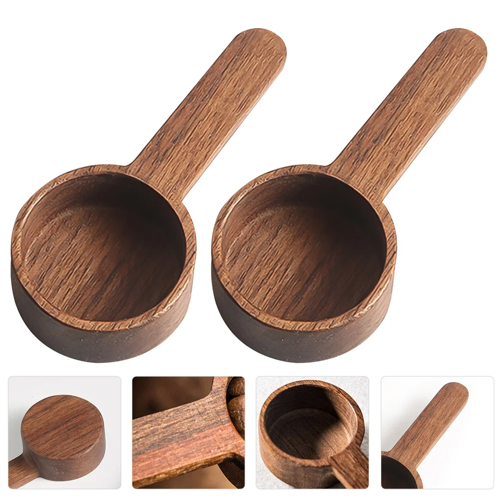2 Pcs Wooden Coffee Spoon Set Capacity Short Handle For Measuring Coffee Tea Multi Function Kitchen Accessories
2 Pcs Wooden Coffee Spoon Set Capacity Short Handle For Measuring Coffee Tea Multi Function Kitchen Accessories
