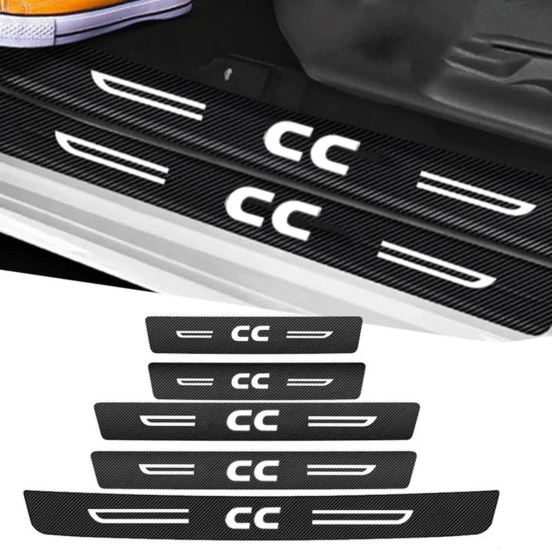 Car Door Sill Protector Plate Rear Trunk Bumper Threshold Sticker for Volkswagen VW CC Logo 2024 2023 Beelte Door Pedal Strips
Car Door Sill Protector Plate Rear Trunk Bumper Threshold Sticker for Volkswagen VW CC Logo 2024 2023 Beelte Door Pedal Strips