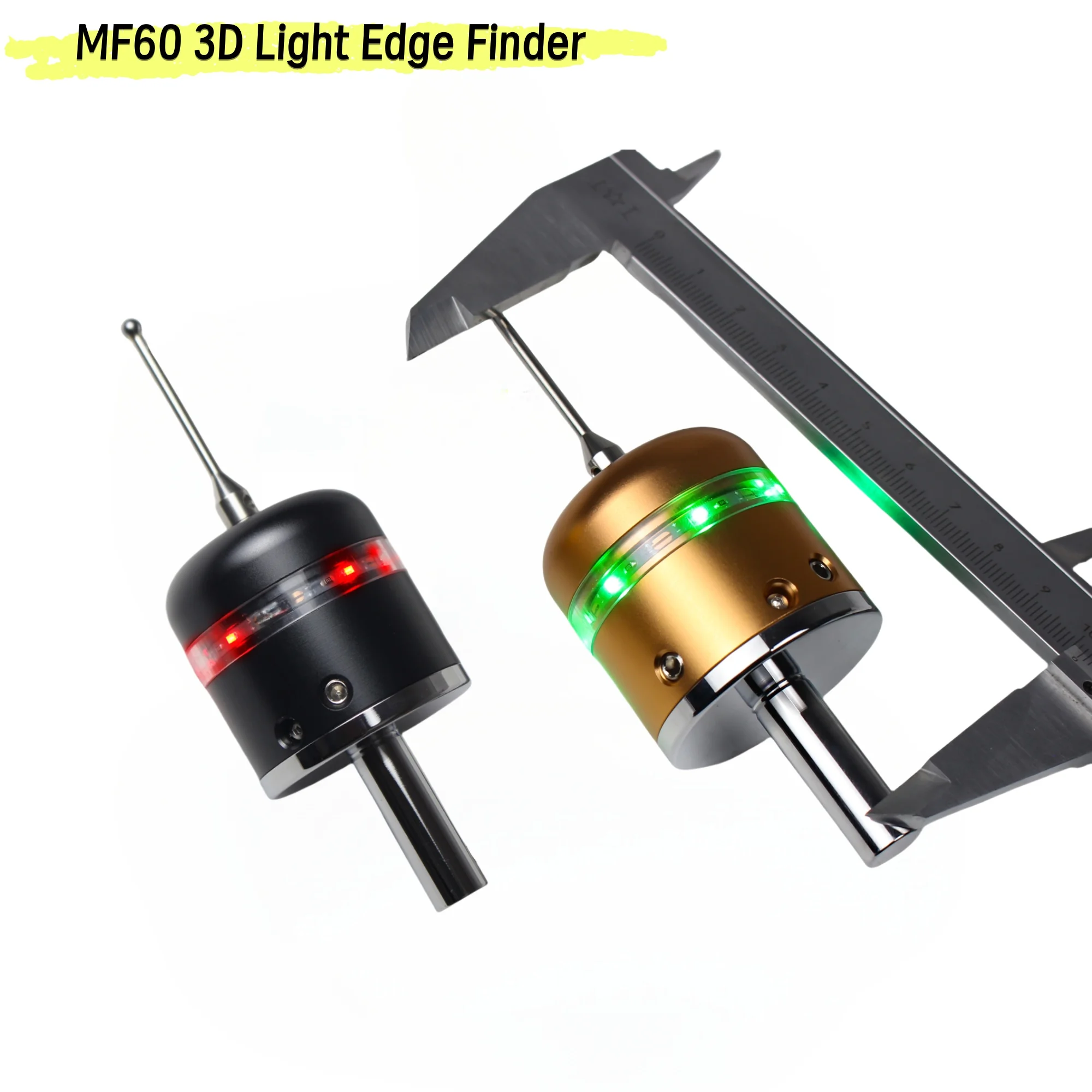 High Precision MF60 3D Light Edge Finder Touch Probe Tool Setting Setter For CNC Milling Engraving Machine
High Precision MF60 3D Light Edge Finder Touch Probe Tool Setting Setter For CNC Milling Engraving Machine