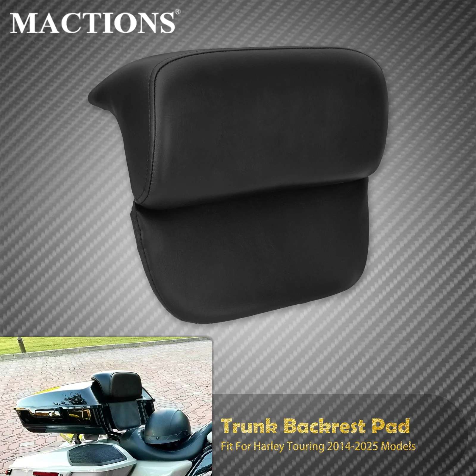 Motorcycle Chopped Razor Tour Pack Luggage Pack Backrest Pad For Harley Touring Road King Street Electra Glide Standard 2014-25
Motorcycle Chopped Razor Tour Pack Luggage Pack Backrest Pad For Harley Touring Road King Street Electra Glide Standard 2014-25
