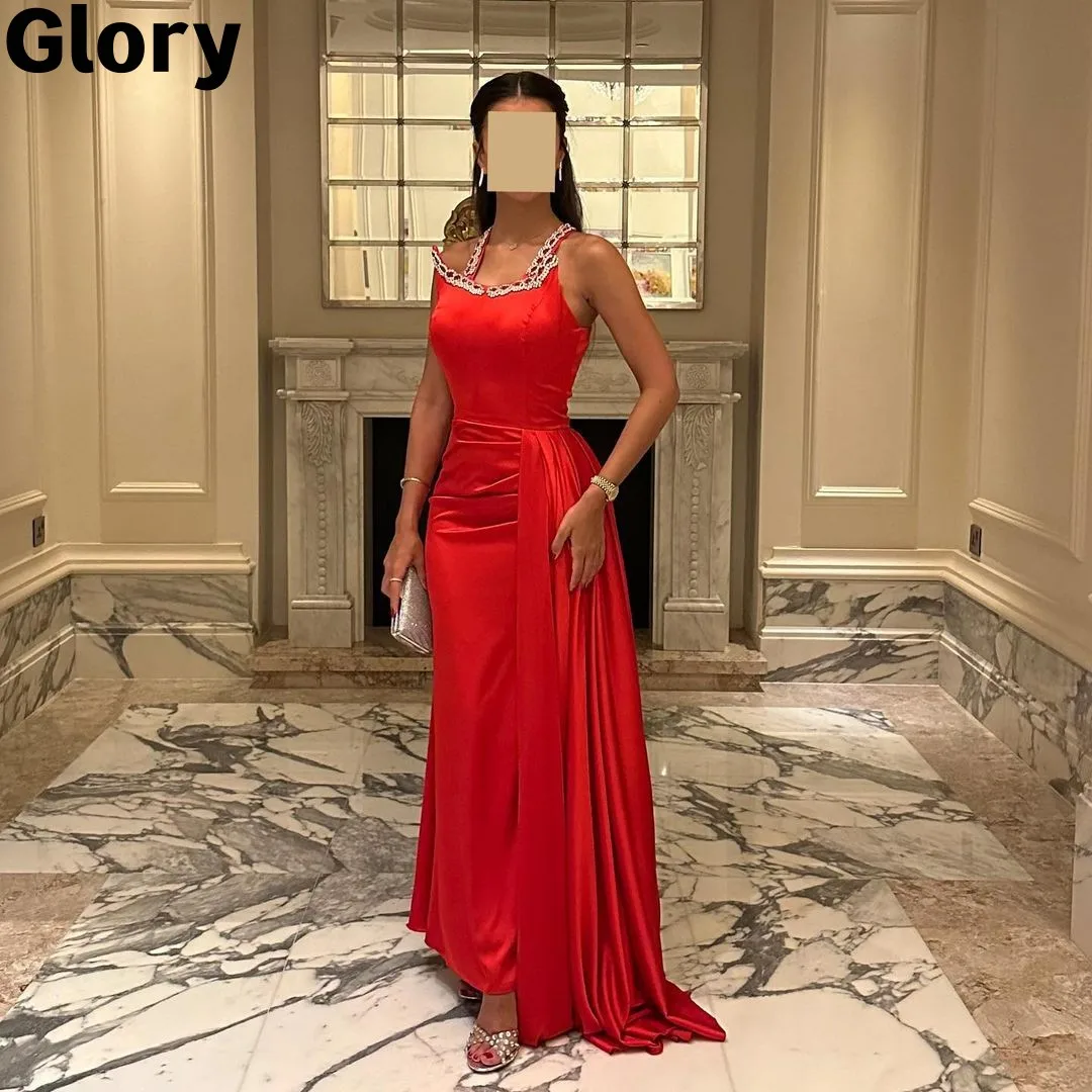 Red Beads Prom Dresses Mermaid Spaghetti Straps New Design Arabia Eid Dress Formal Dresses Cross Backless Evening Dresses
Red Beads Prom Dresses Mermaid Spaghetti Straps New Design Arabia Eid Dress Formal Dresses Cross Backless Evening Dresses