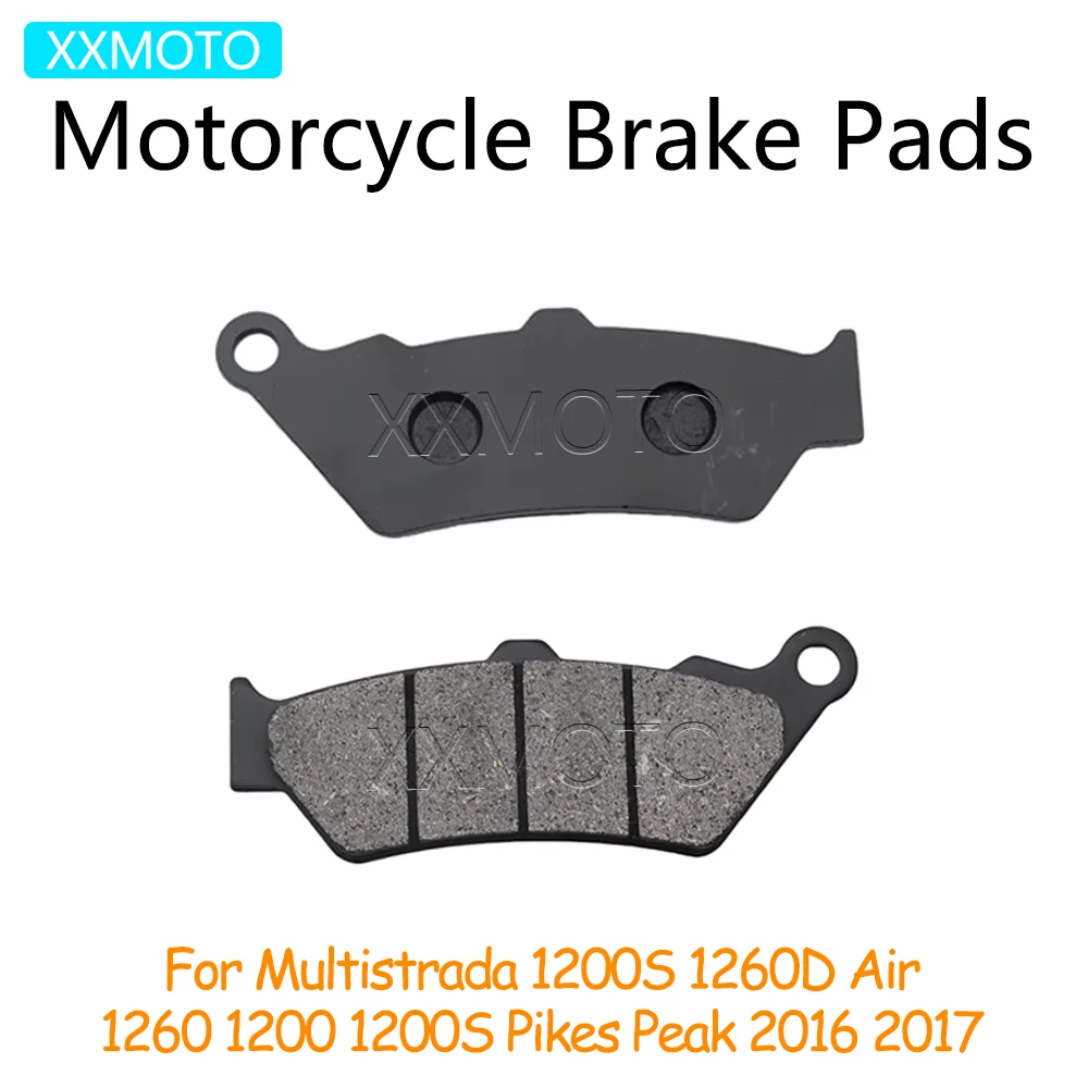 For Multistrada 1200S 1260D Air 1260 D 1200 S 1200S Pikes Peak 2016 2017 Motorcycle Rear Brake Pads Multistrada Accessories
For Multistrada 1200S 1260D Air 1260 D 1200 S 1200S Pikes Peak 2016 2017 Motorcycle Rear Brake Pads Multistrada Accessories
