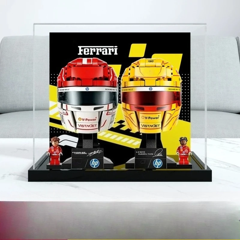 Acrylic dust box for LEGO 43022 Hamilton helmet model transparent display box
Acrylic dust box for LEGO 43022 Hamilton helmet model transparent display box