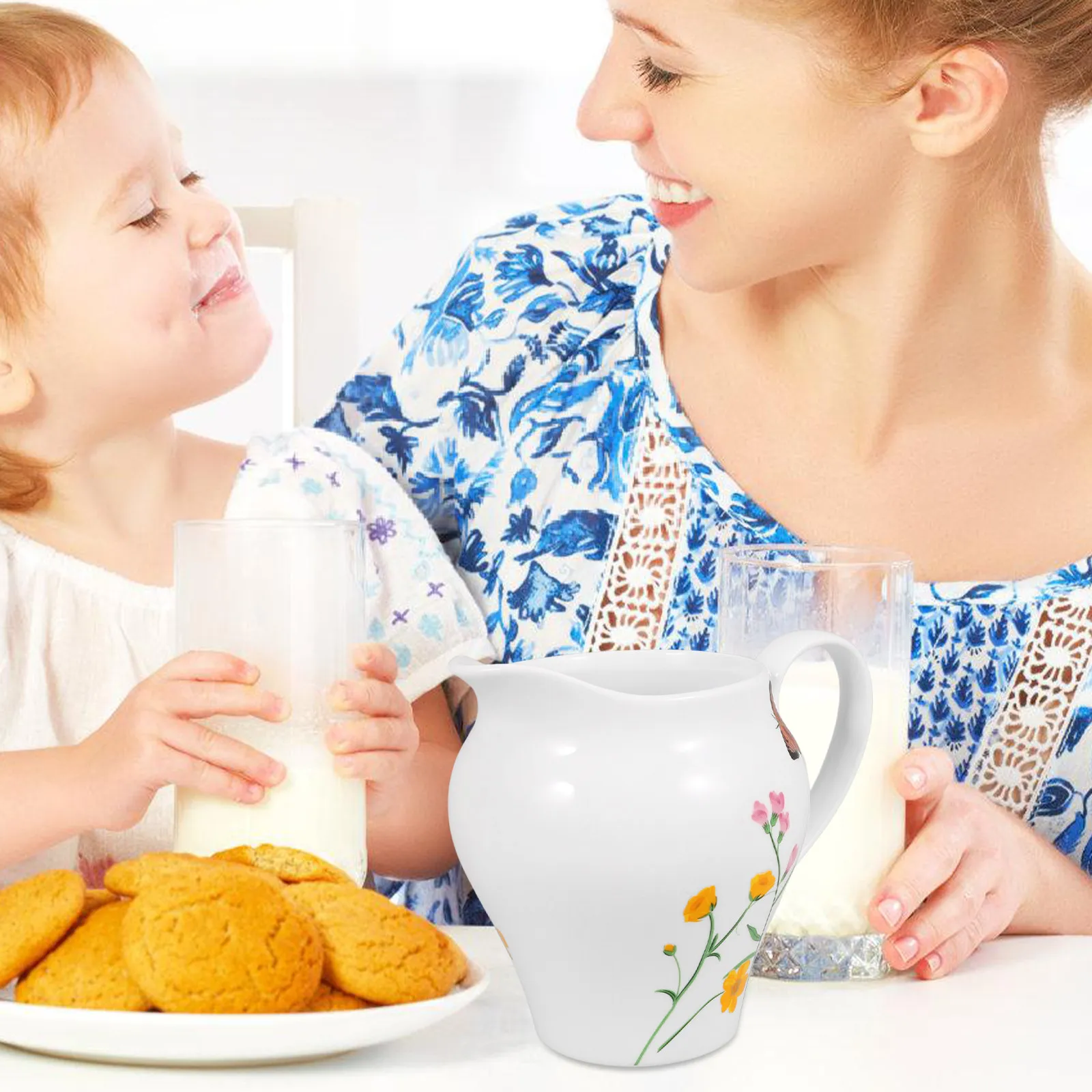 Ceramic Milk Jug Small Creamer Pitcher Milk Creamer for Coffee Syrup Sauce Home Restaurant Ceramic Pitcher Dipping Sauce Holder
Ceramic Milk Jug Small Creamer Pitcher Milk Creamer for Coffee Syrup Sauce Home Restaurant Ceramic Pitcher Dipping Sauce Holder