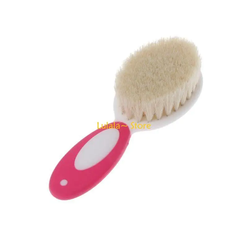 Y4QA Natural Wool Soft Baby Brush Handle Brush Baby Hair Comb Infant Comb Hair
Y4QA Natural Wool Soft Baby Brush Handle Brush Baby Hair Comb Infant Comb Hair