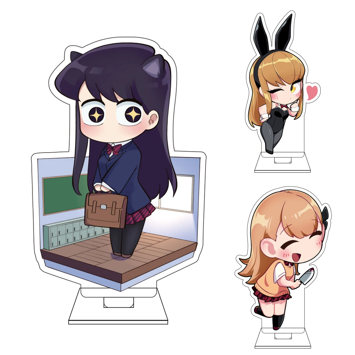 10CM Anime Komi Can't Communicate Cosplay Cute Acrylic Figure Stand Plate Komi Shouko Ornaments Gifts
10CM Anime Komi Can't Communicate Cosplay Cute Acrylic Figure Stand Plate Komi Shouko Ornaments Gifts