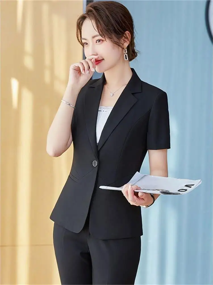 Комплект костюма Bla ort Sve для женщин, тонкая элитная летняя спецодежда, профессиональный карьерный наряд, куртка, брюки, ансамбль
Комплект костюма Bla ort Sve для женщин, тонкая элитная летняя спецодежда, профессиональный карьерный наряд, куртка, брюки, ансамбль