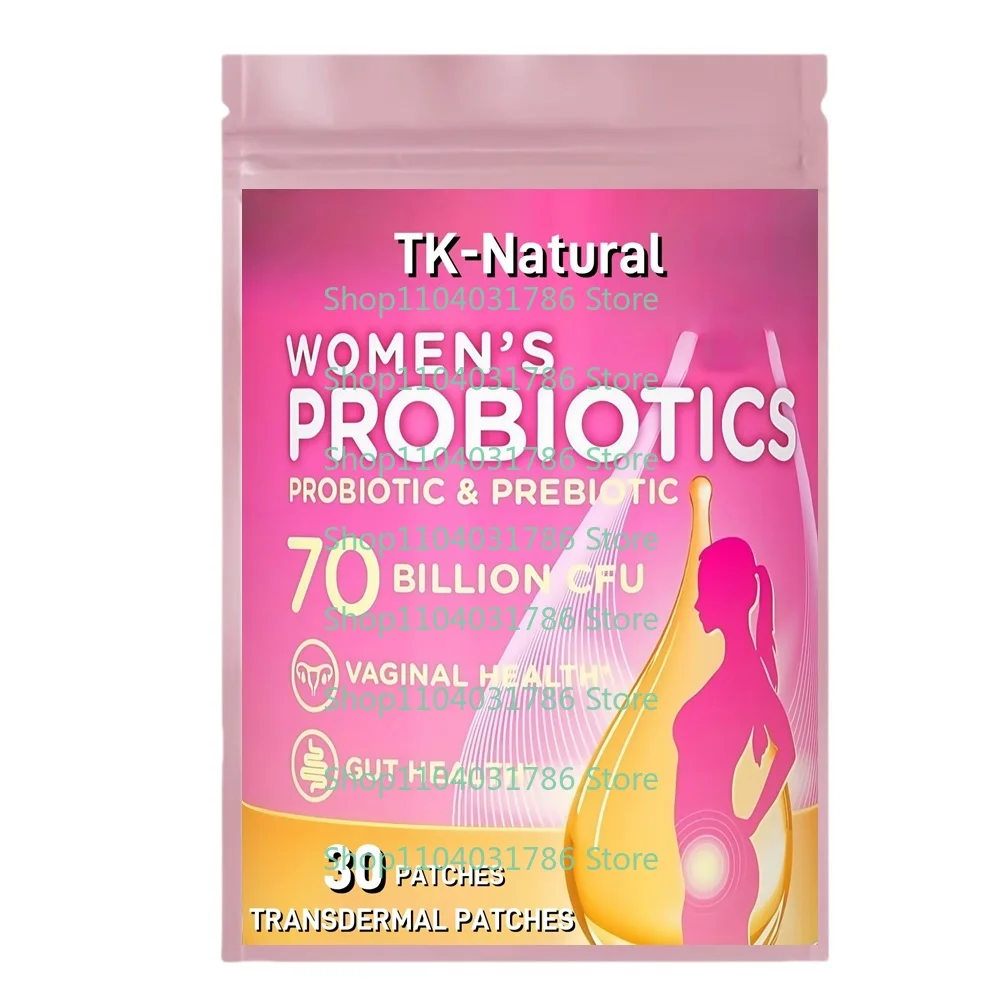 30 Patches Probiotic & Prebiotic Transdermal Patches with D-Mannose for Odor & Flora, Yeast, Urinary Health
30 Patches Probiotic & Prebiotic Transdermal Patches with D-Mannose for Odor & Flora, Yeast, Urinary Health