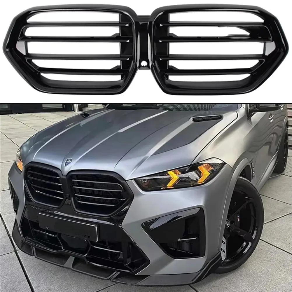 Car Front Radiator Kidney Bumper LCI Hood Grille For BMW X6 G06 2023+/ X5M F95 X6M F96 M60i M50D XDrive30d xDrive30i 40i
Car Front Radiator Kidney Bumper LCI Hood Grille For BMW X6 G06 2023+/ X5M F95 X6M F96 M60i M50D XDrive30d xDrive30i 40i