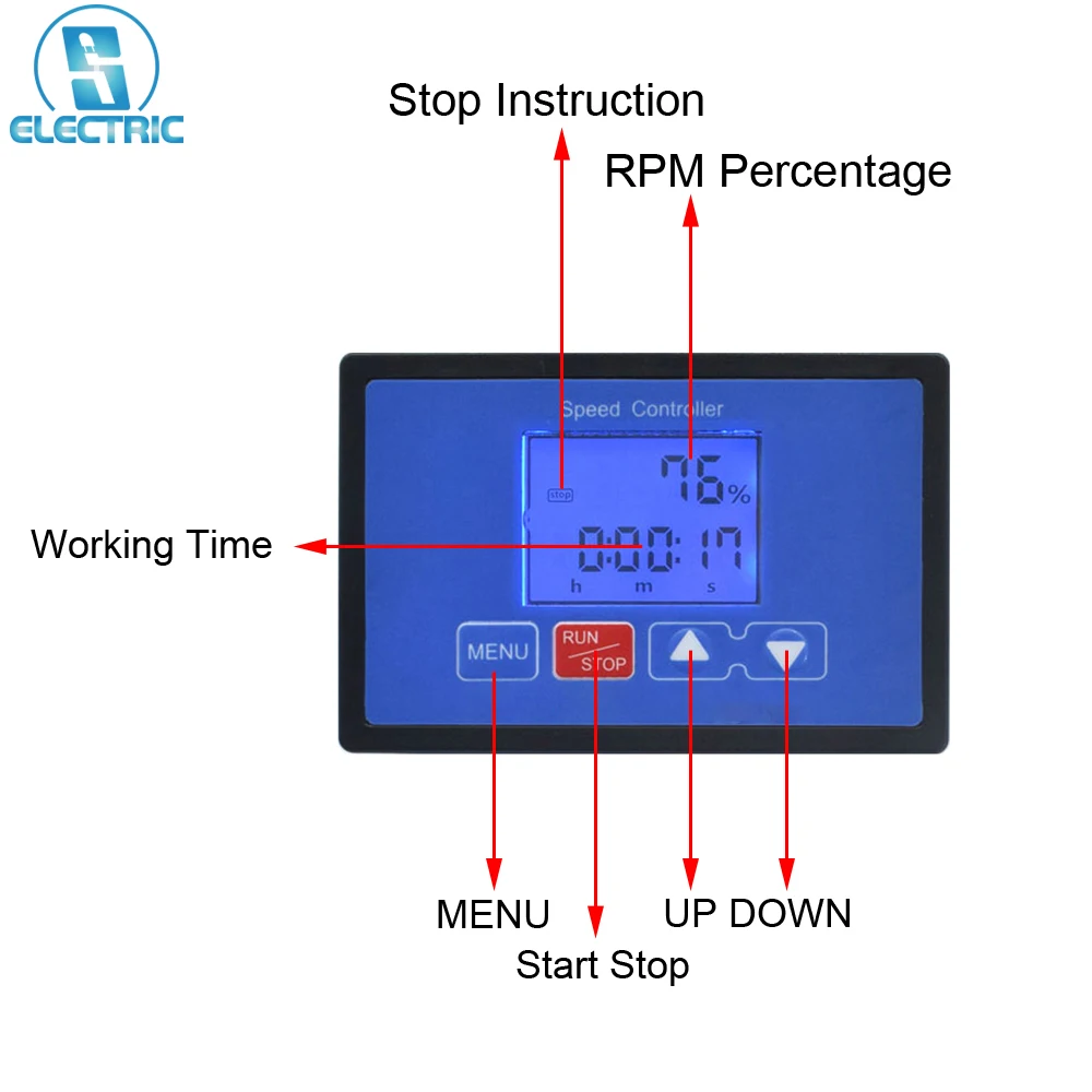 Remote Control Governor 15KHz 0-100% 30A Speed Limiter Smart Digital Tachometer Timing LCD Display 12V 24V 36V 48V
Remote Control Governor 15KHz 0-100% 30A Speed Limiter Smart Digital Tachometer Timing LCD Display 12V 24V 36V 48V