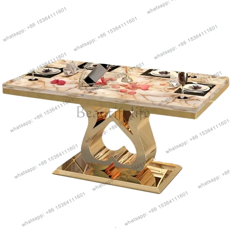 D14Luxury Living Room Table Party Modern Salon Unique Salon Kitchen Set Dining Table Marble Nordic Tavoli Da Pranzo Home Furni
D14Luxury Living Room Table Party Modern Salon Unique Salon Kitchen Set Dining Table Marble Nordic Tavoli Da Pranzo Home Furni
