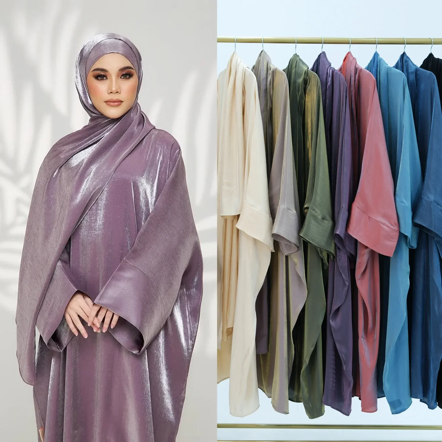 Ramadan Luxury Dubai Abaya with Attached Hijab Scarf Muslim Dress Abayas for Women Saudi Arabia Islamic Clothing Prayer Outfits
Ramadan Luxury Dubai Abaya with Attached Hijab Scarf Muslim Dress Abayas for Women Saudi Arabia Islamic Clothing Prayer Outfits