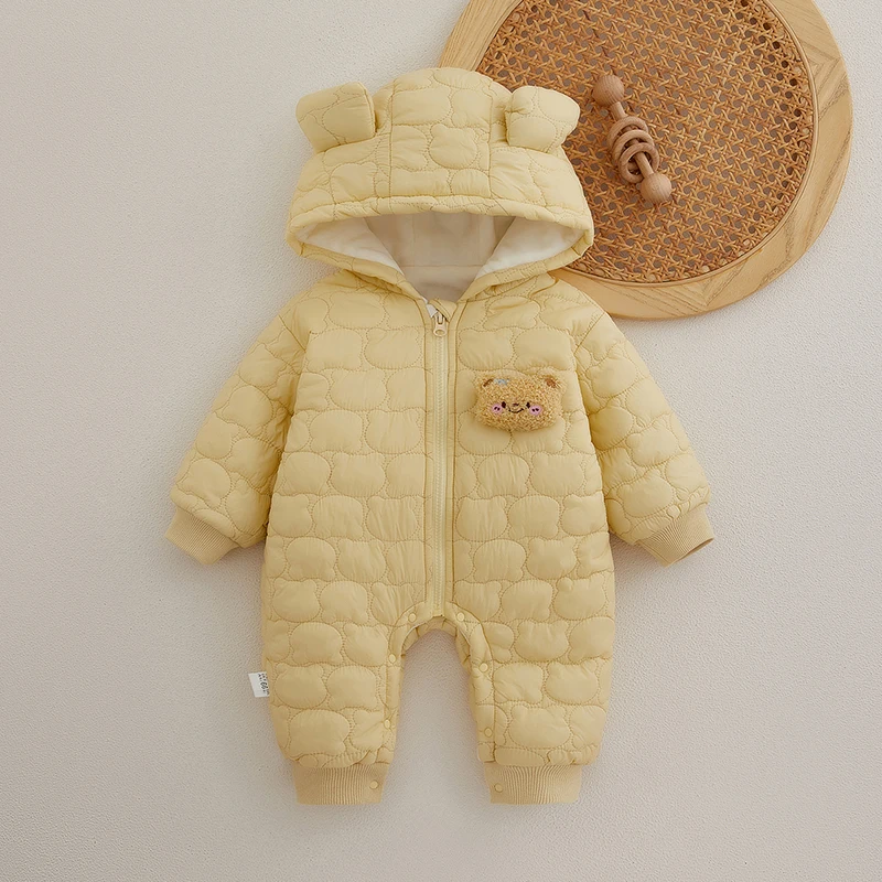 Thiened Cotton Baby Rer Suit Autumn Winter Cartoon Hooded Cotton Clothes Thin Cotton Baby Wrap High Waist Long Pants
Thiened Cotton Baby Rer Suit Autumn Winter Cartoon Hooded Cotton Clothes Thin Cotton Baby Wrap High Waist Long Pants