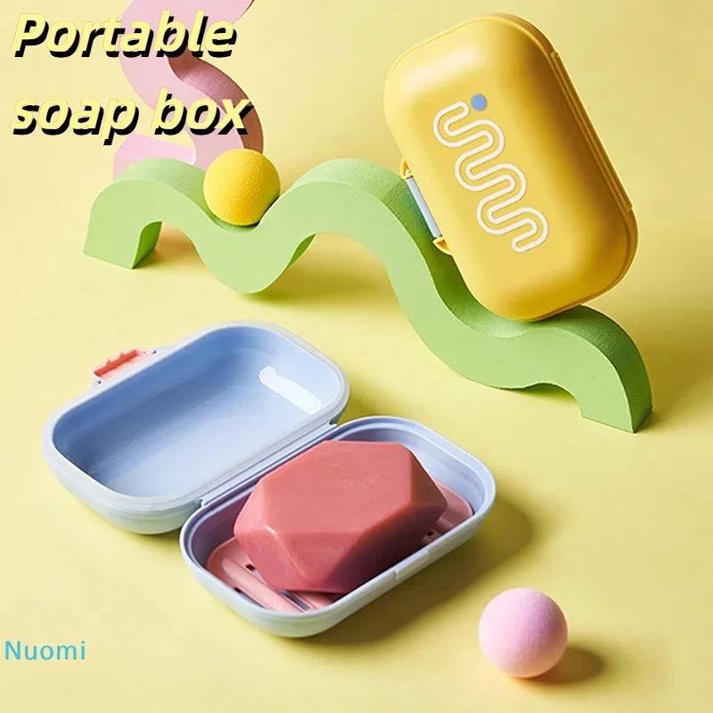 Portable Travel Soap Dish Leakproof Soap Dish With Lid Travel Soap Holder Drain rack Bathroom storage rack bathroom accessories
Portable Travel Soap Dish Leakproof Soap Dish With Lid Travel Soap Holder Drain rack Bathroom storage rack bathroom accessories