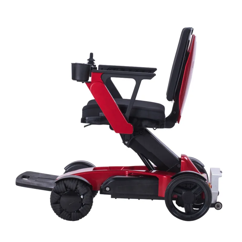 Delux Height Adjustable Folding Remote Control Electric Power Chair with LED Light
Delux Height Adjustable Folding Remote Control Electric Power Chair with LED Light
