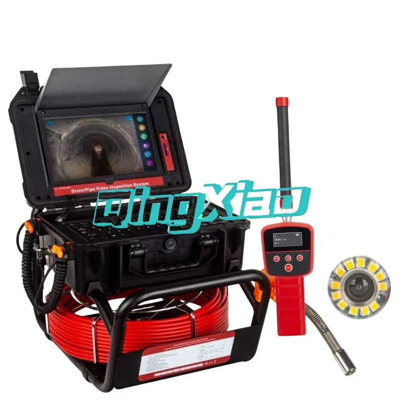 10.1 Inch Pipeline Endoscope With Built-in Keyboard Meter Counting Self Balancing Locator 20m Cable For Sewer Leakage Detection
10.1 Inch Pipeline Endoscope With Built-in Keyboard Meter Counting Self Balancing Locator 20m Cable For Sewer Leakage Detection