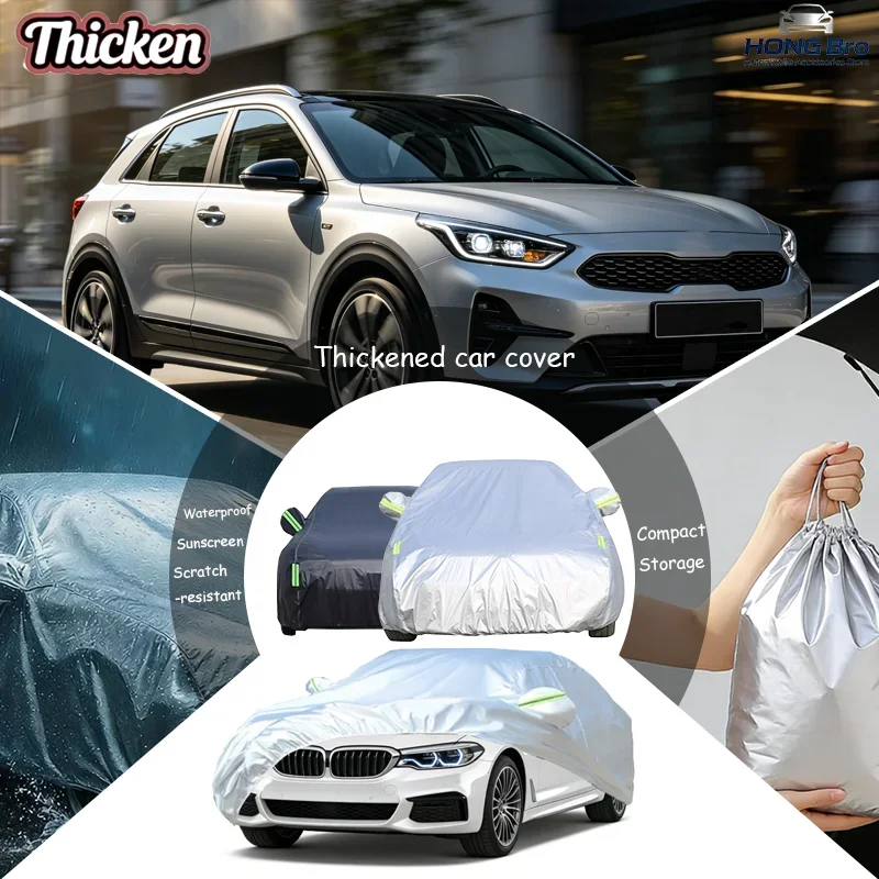 For KIA Niro 2016-2021 Full Car Covers Oxford Fabric, Anti-UV Sunshade, Waterproof Snowproof Dustproof Accessories
For KIA Niro 2016-2021 Full Car Covers Oxford Fabric, Anti-UV Sunshade, Waterproof Snowproof Dustproof Accessories