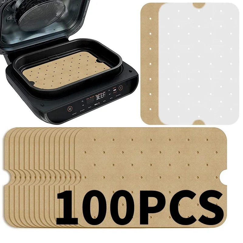 Air Fryer Baking Paper Non-Stick Liner Mat Cheesecake Kitchen Baking Tools Disposable Baking Tray for Ninja Foodi Microwave BBQ
Air Fryer Baking Paper Non-Stick Liner Mat Cheesecake Kitchen Baking Tools Disposable Baking Tray for Ninja Foodi Microwave BBQ