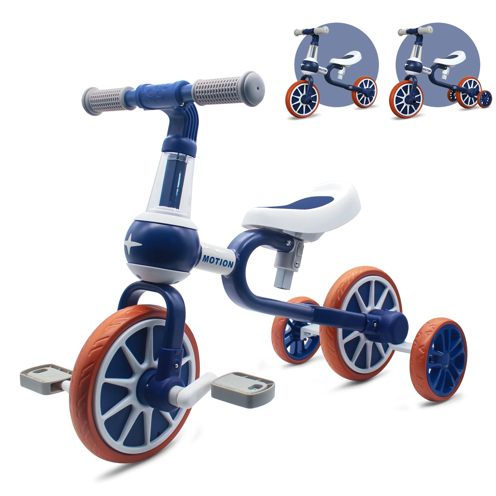 4 Wheels Toddler Tricycle Riding Toy for Age 1/2/3/4 Years Old Boy&Girl Gift Baby Balance Training Bike Kids Balance Riding Bike
4 Wheels Toddler Tricycle Riding Toy for Age 1/2/3/4 Years Old Boy&Girl Gift Baby Balance Training Bike Kids Balance Riding Bike