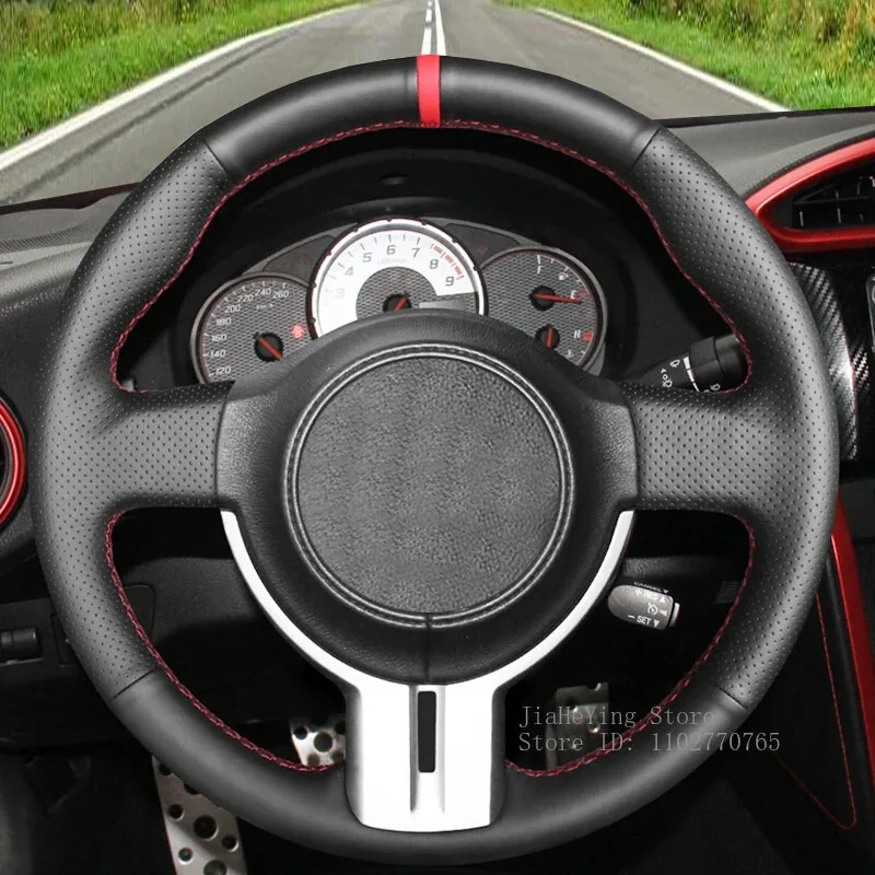 Hand-stitched Anti-slip Artificial Leather Steering Wheel Cover For Toyota 86 FT-86 2012- For Subaru BRZ Interior Accessories
Hand-stitched Anti-slip Artificial Leather Steering Wheel Cover For Toyota 86 FT-86 2012- For Subaru BRZ Interior Accessories
