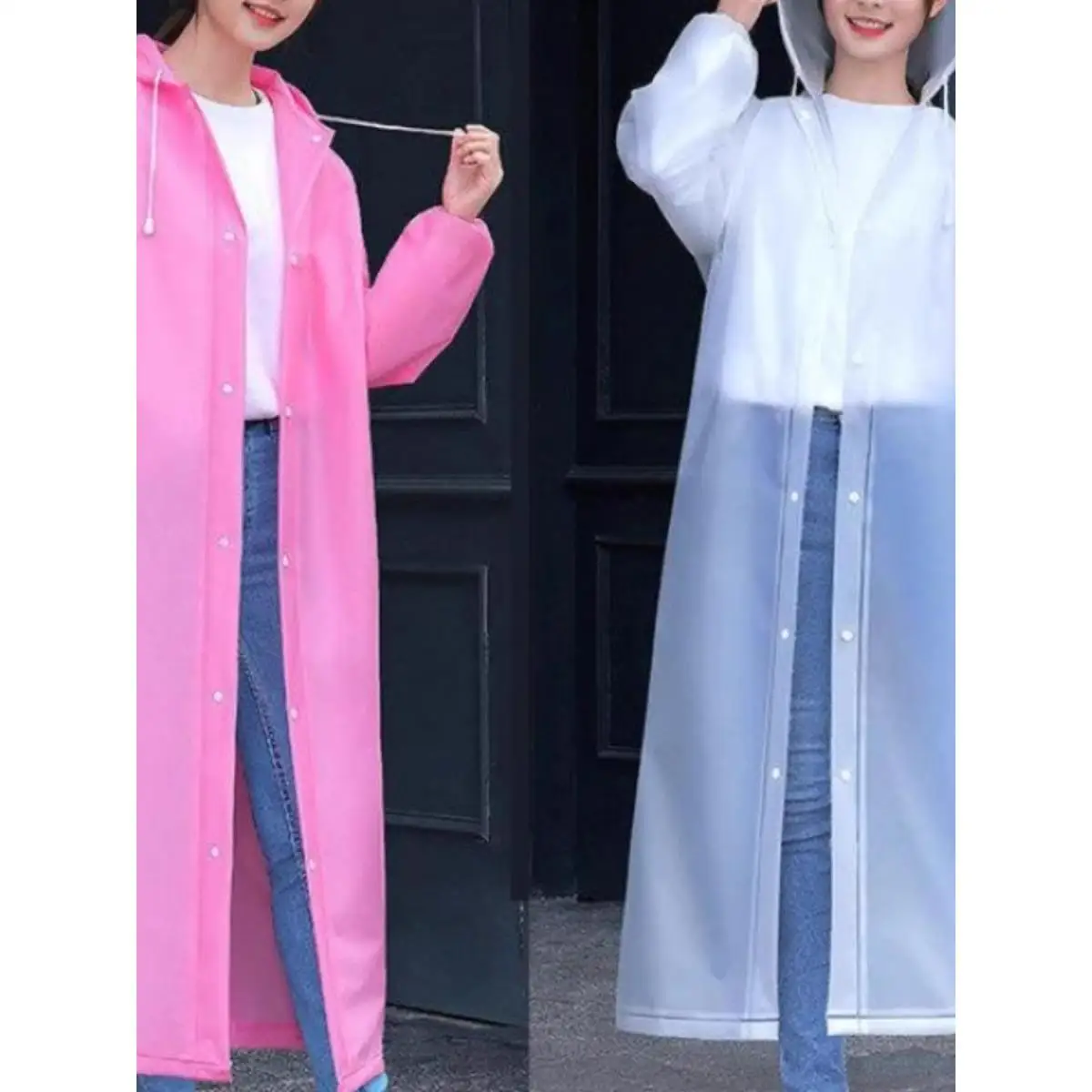 Thiened Long Lightweight Faionable Portable Men's Raincoat Full Body Inteated Reusable Environmental Protection Raincoat
Thiened Long Lightweight Faionable Portable Men's Raincoat Full Body Inteated Reusable Environmental Protection Raincoat