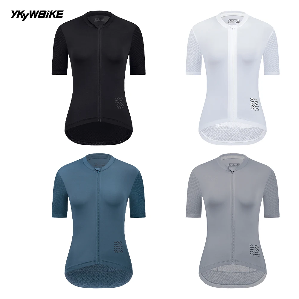 YKYW Summer Women's Short Sleeve Cycling Jersey 2025 Breathable Tight Bicycle Jersey Sport Clothing YKK Zipper Tops Bike Shirt
YKYW Summer Women's Short Sleeve Cycling Jersey 2025 Breathable Tight Bicycle Jersey Sport Clothing YKK Zipper Tops Bike Shirt